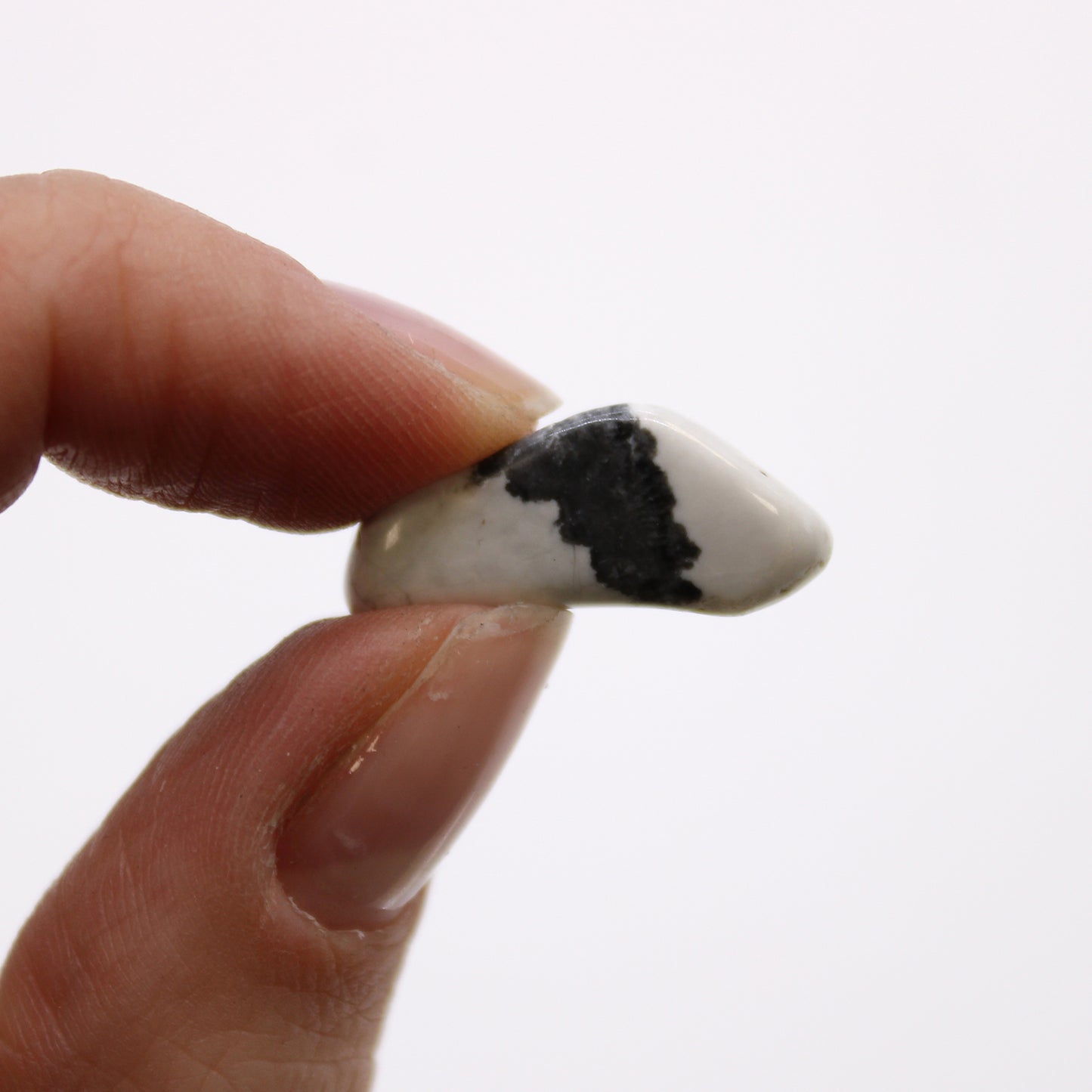 Petites Pierres Roulées Africaines - Howlite Blanche - Magnésite