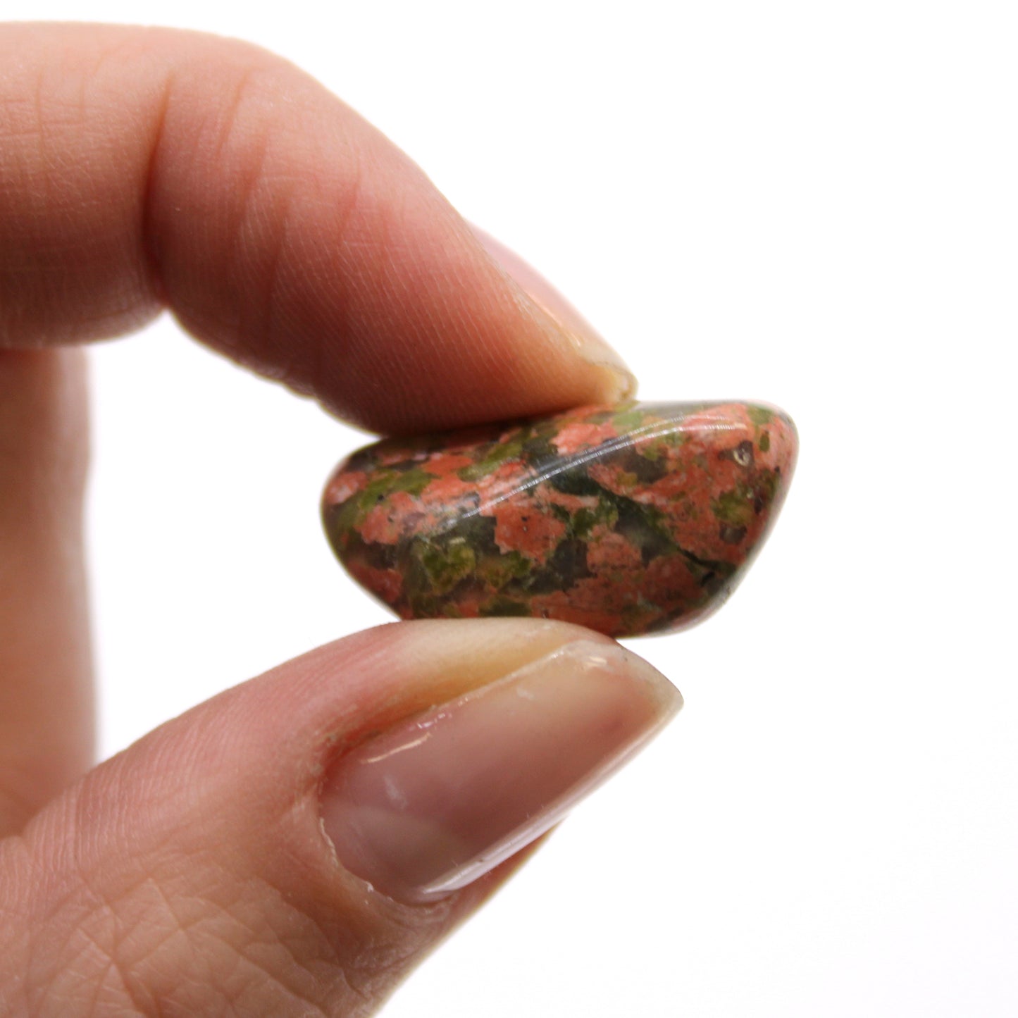 Petites Pierres Roulées Africaines - Unakite