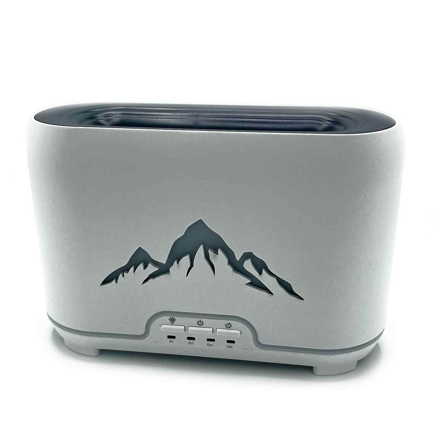 Diffuseur d'Arômes Himalaya - USB-C - Télécommande - Effet Flamme