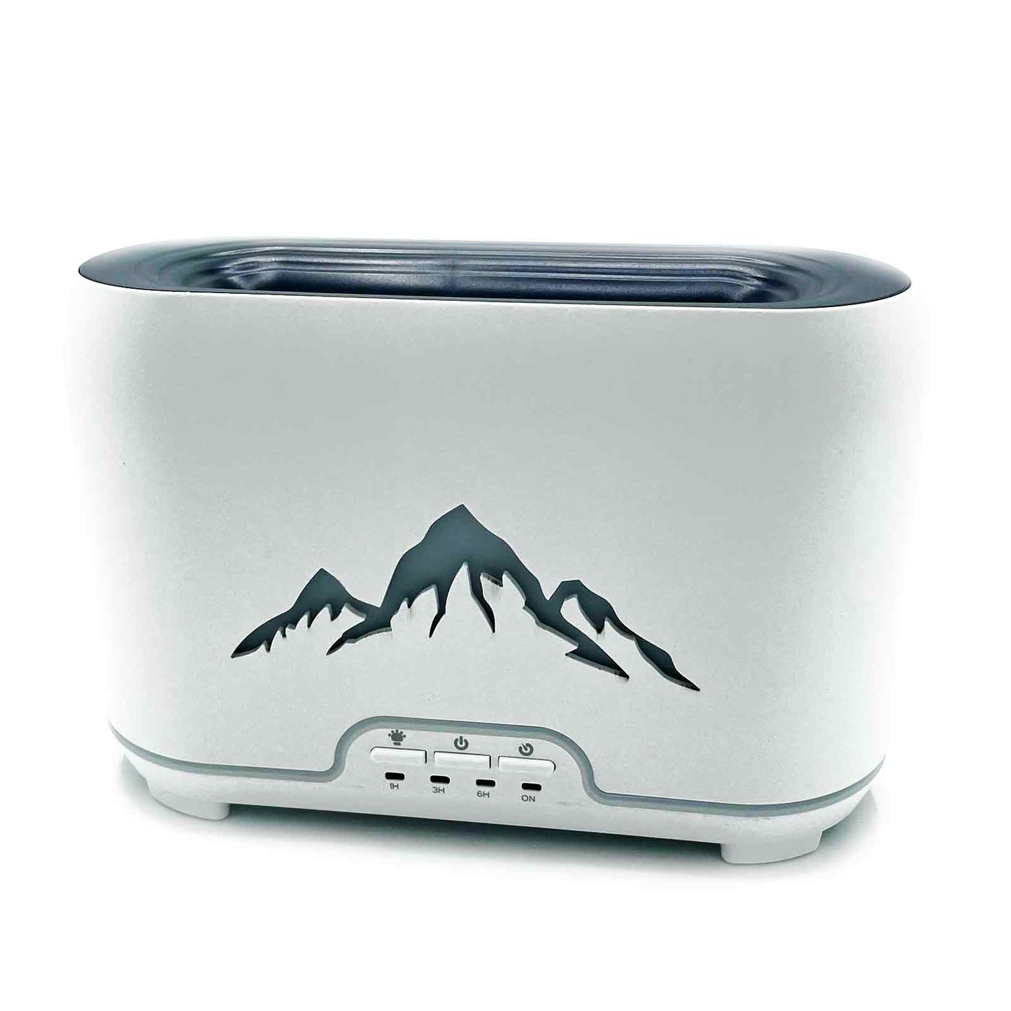 Diffuseur d'Arômes Himalaya - USB-C - Télécommande - Effet Flamme