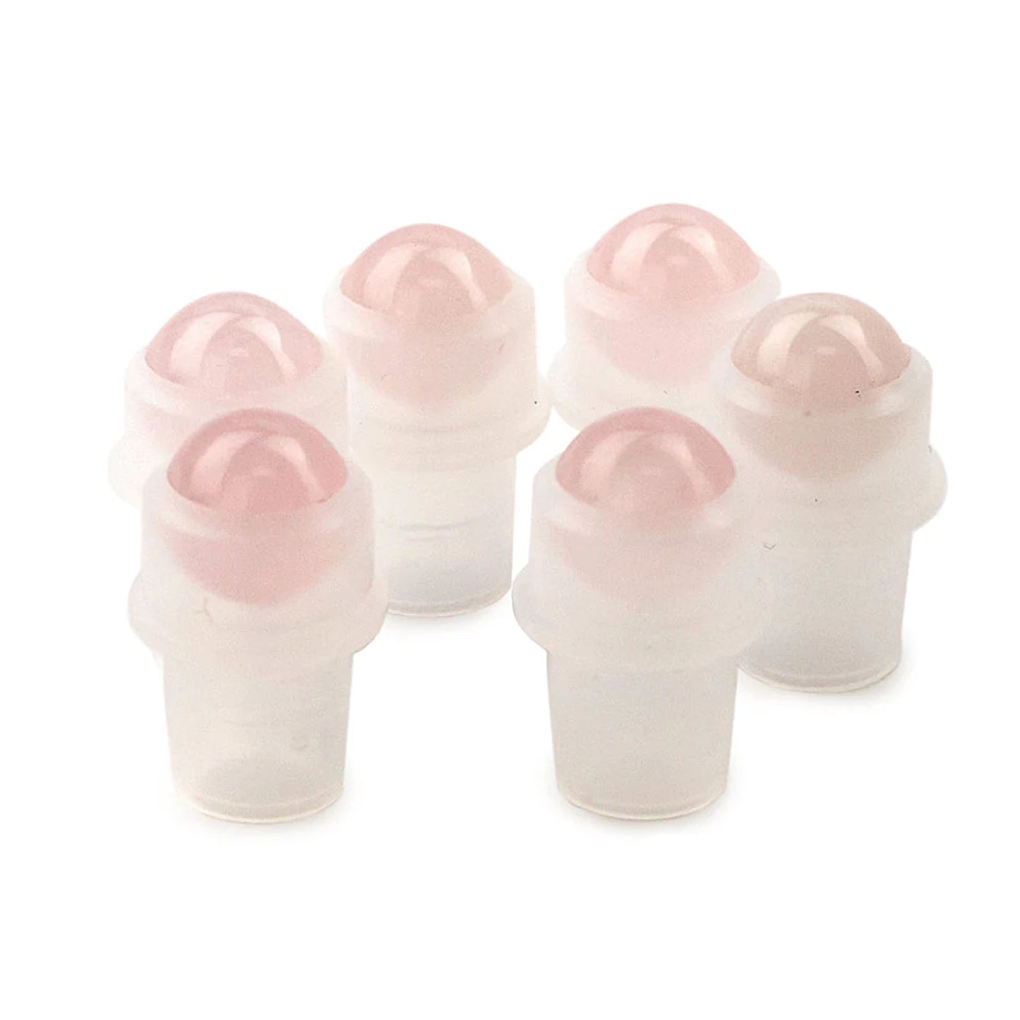Embout Roll-on Pierre Précieuse pour Flacon 5ml - Quartz Rose