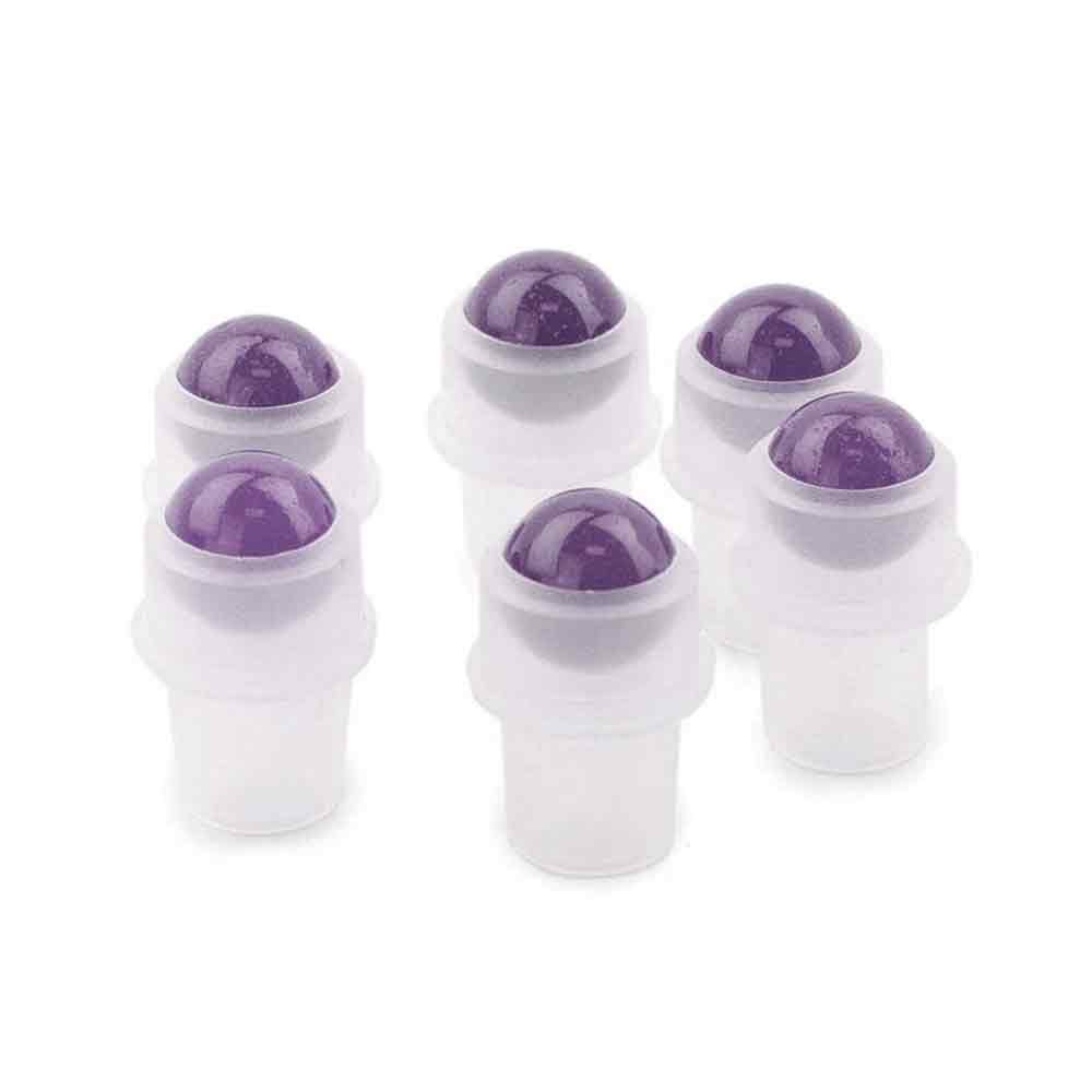 Embout Roll-on Pierre Précieuse pour Flacon 5ml - Améthyste