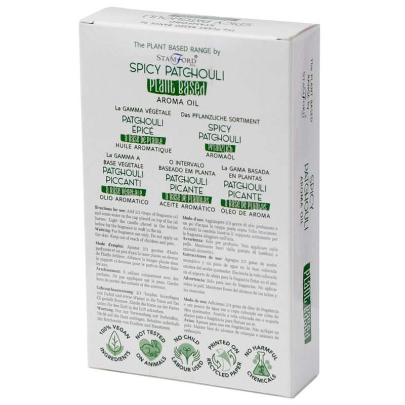 Huiles Aromatiques à base de Plantes- Patchouli épicé