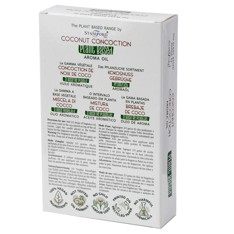 Huiles Aromatiques à base de Plantes - Mélange de Noix de Coco