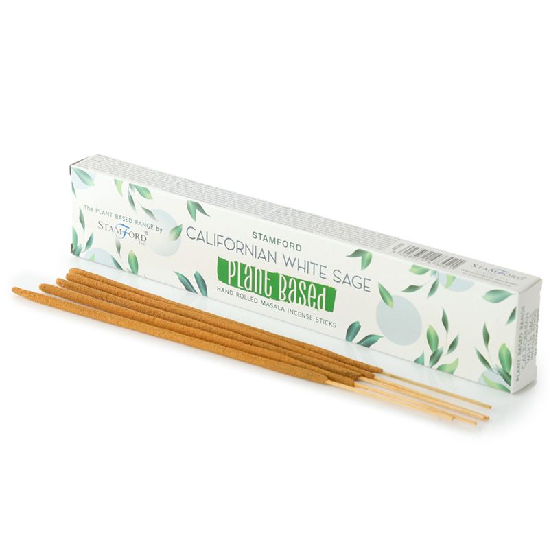 Bâtons d'Encens Masala à base de Plantes - Sauge Blanche de Californie