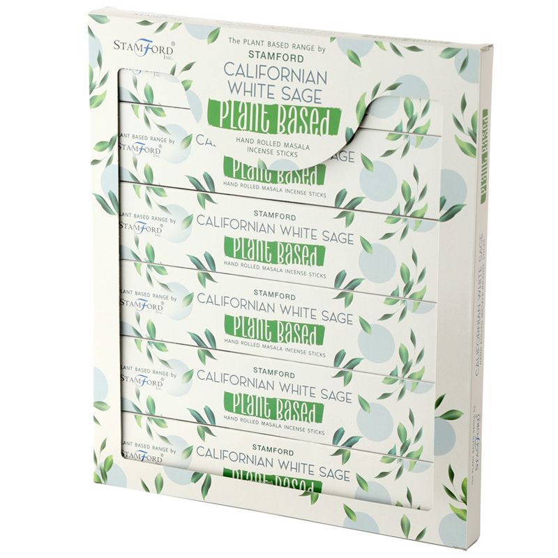 Bâtons d'Encens Masala à base de Plantes - Sauge Blanche de Californie