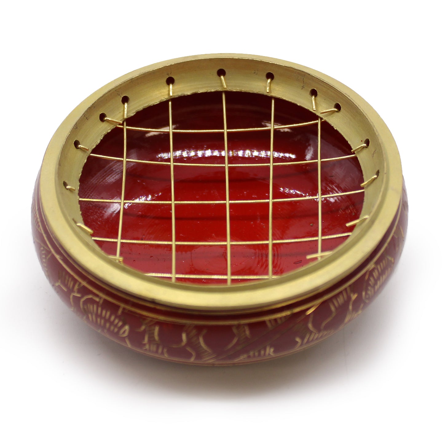 Brûleur d'Encens pour Charbon de Bois - Chakra - Racine