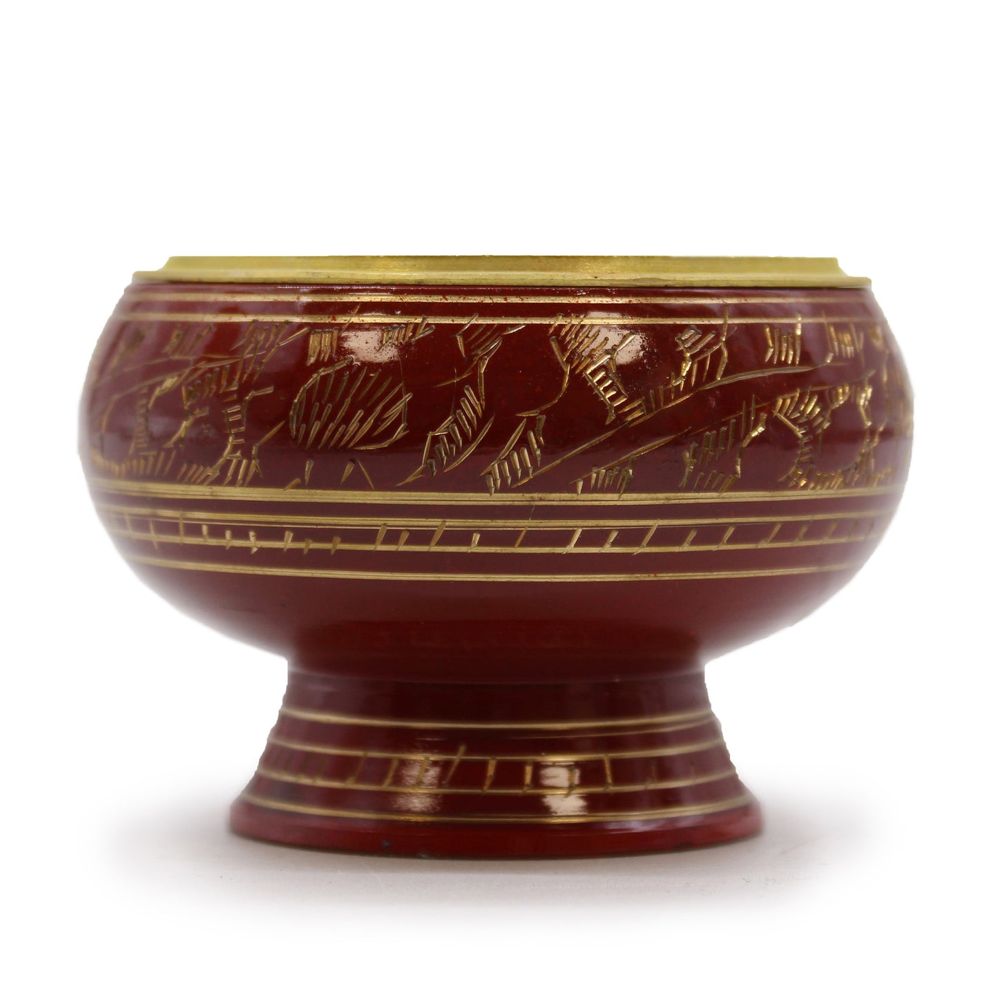 Grand Brûleur d'Encens pour Charbon de Bois - Chakra - Racine