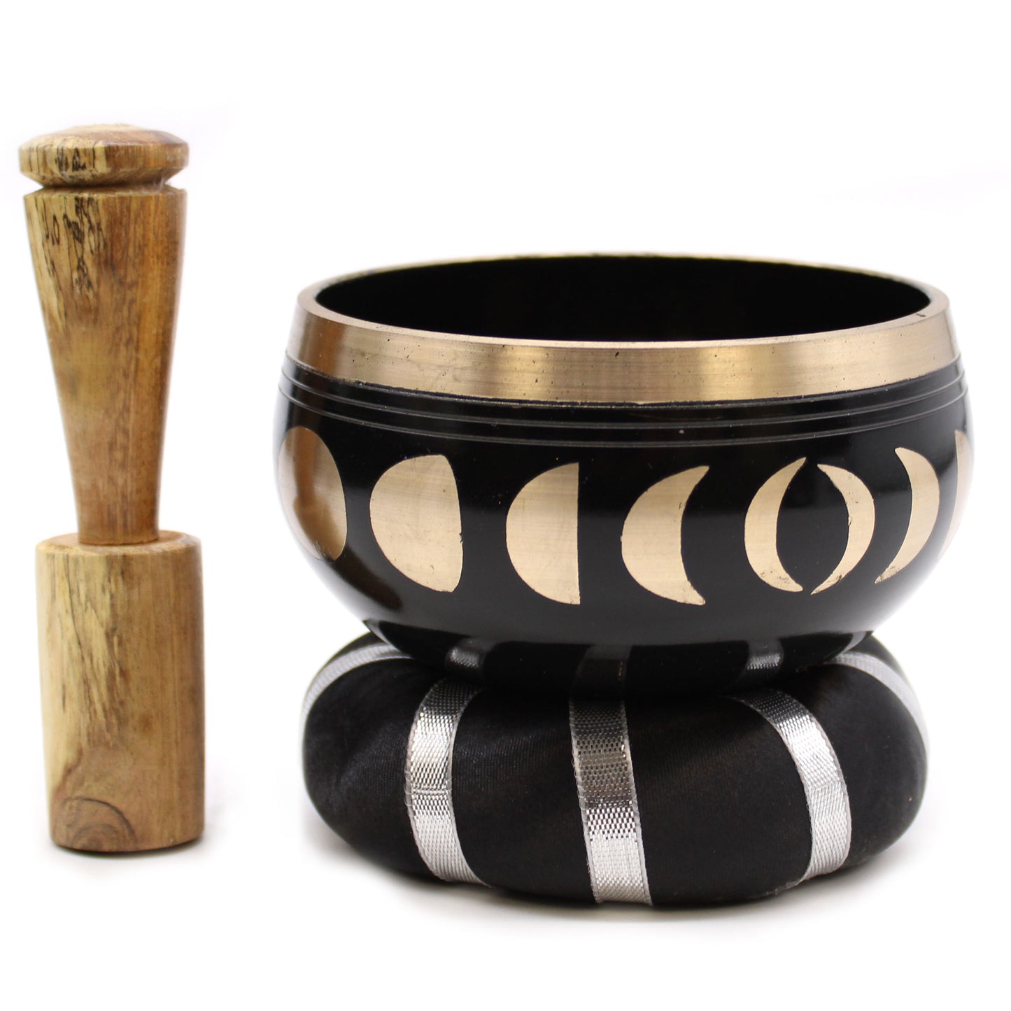 Ensemble Bols Chantants Phase de Lune - Noir 10.7cm