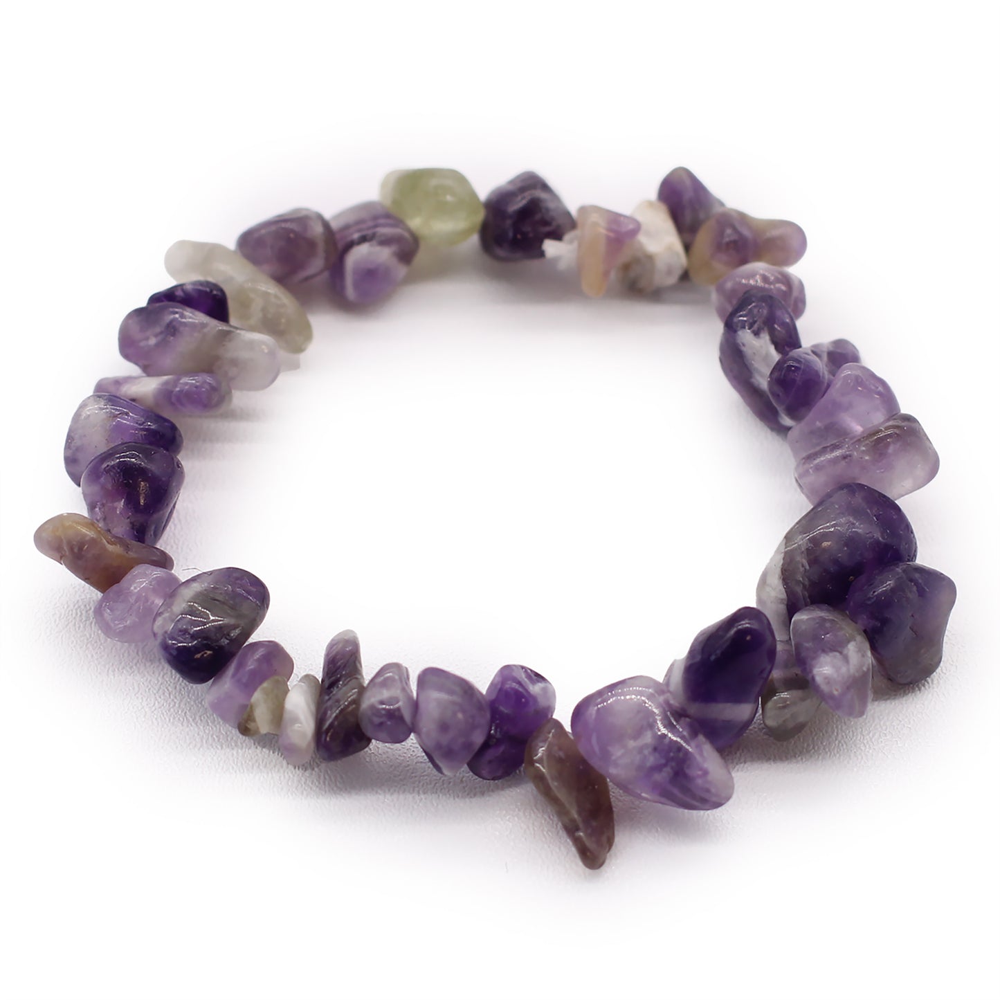 Bracelet en Éclat de Pierre - Améthyste