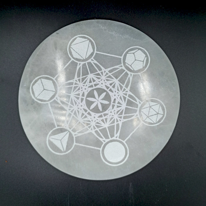 Grande Plaque de Recharge 18cm - Géométrie Sacrée