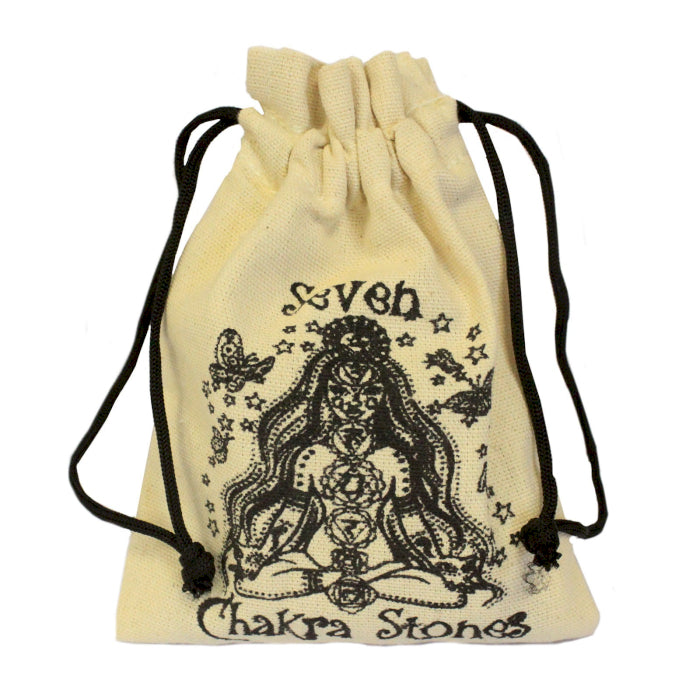Ensemble de Pierres Chakra Petites (Forme Arrondie)