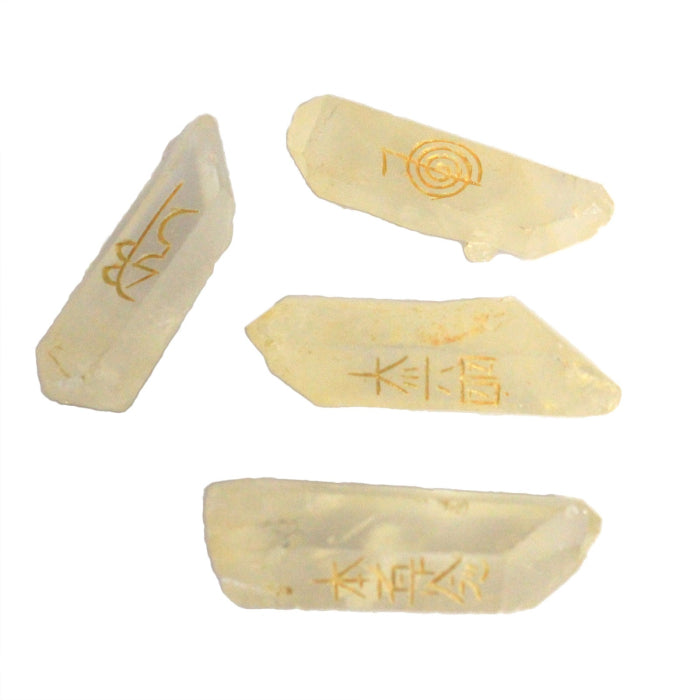 Ensemble de Pierres Fengshui Quatra - Quartz naturel