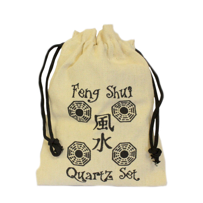 Ensemble de Pierres Fengshui Quatra - Quartz naturel