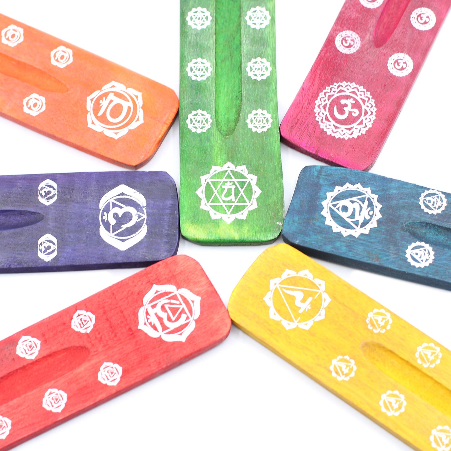 Porte-Encens Chakra - Lot de 7 motifs