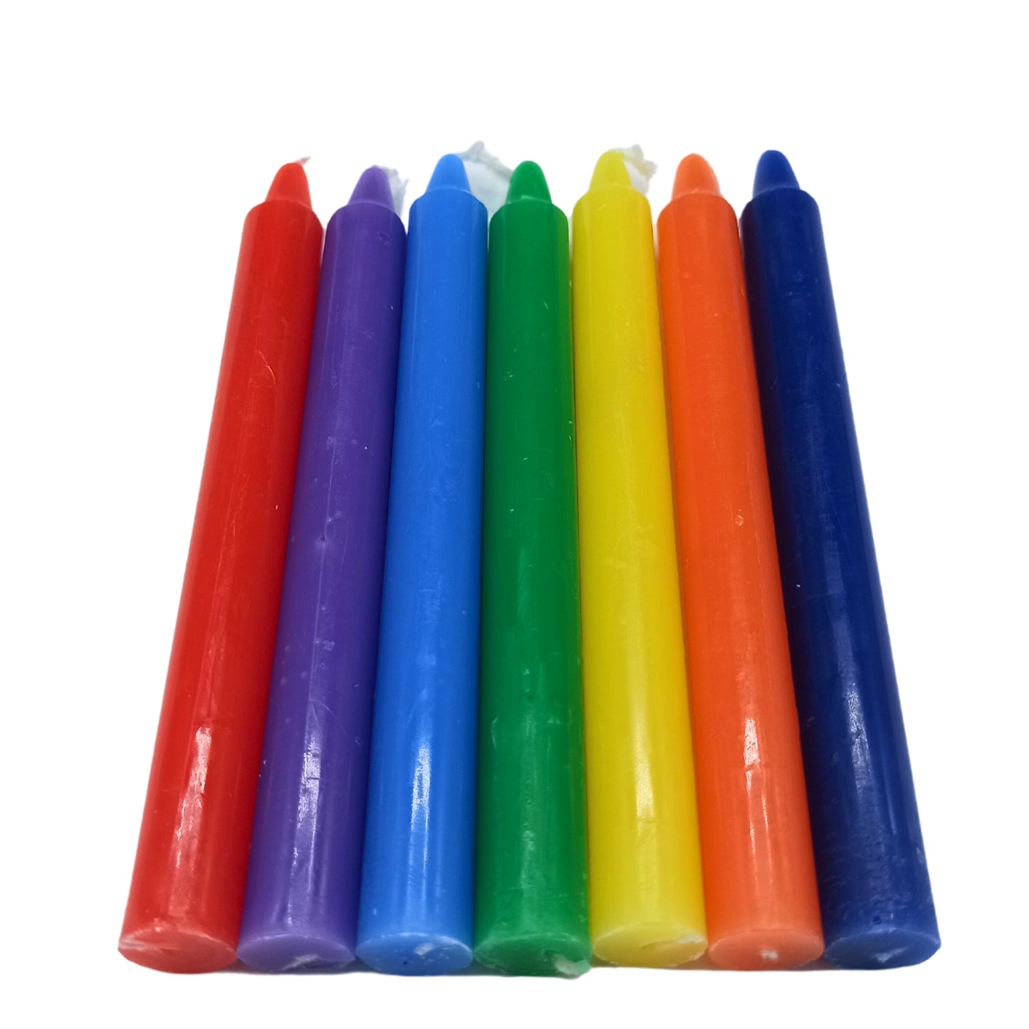 Sept bougies manifestes Chakra (pack de 7)