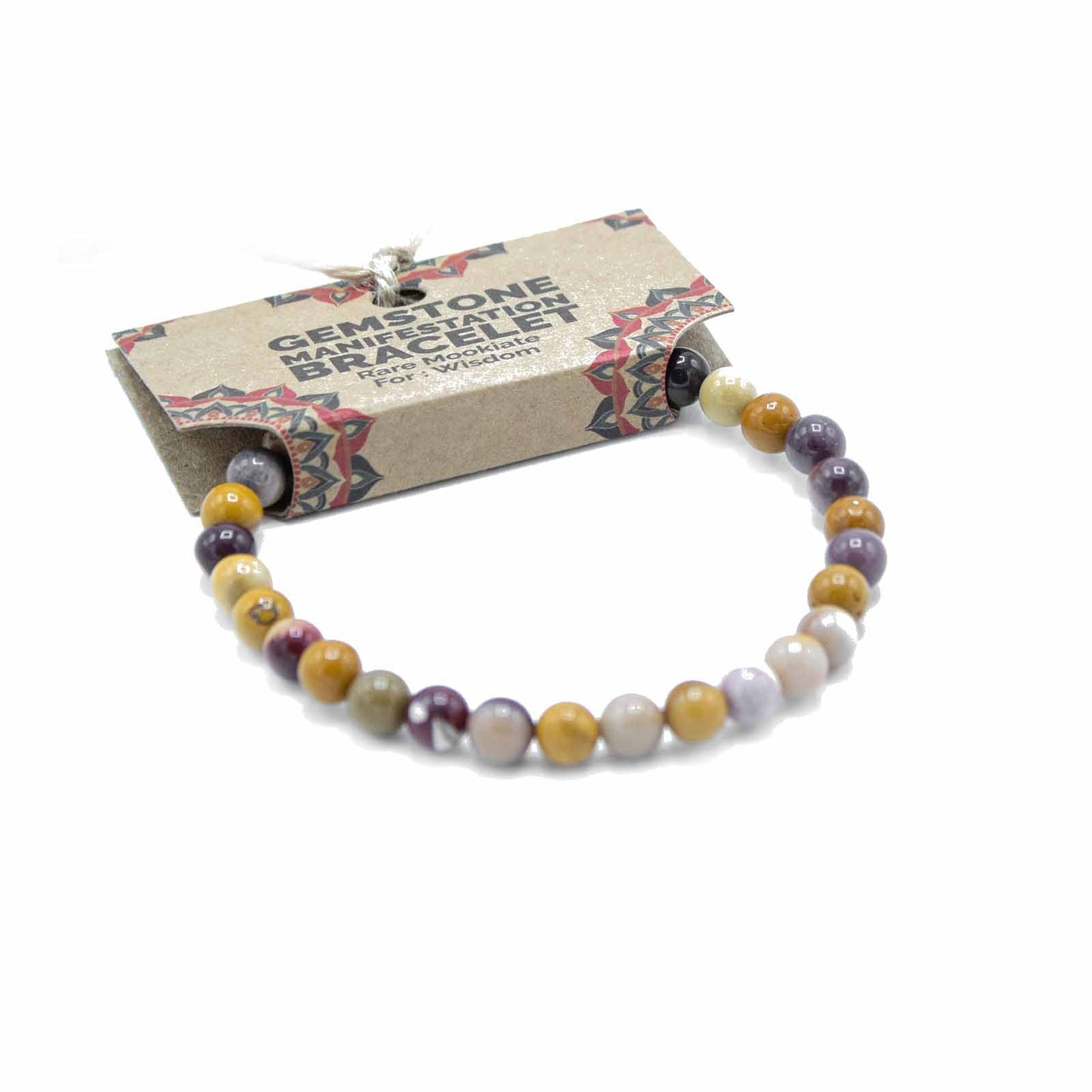 Bracelet de Manifestation en Pierres Précieuses - Rare Mookiate - Sagesse