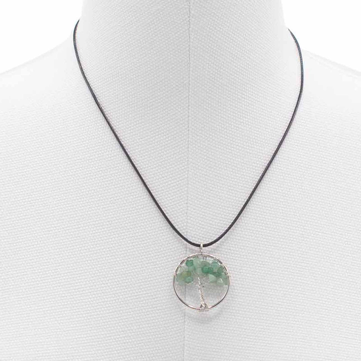 Pendentif Arbre de Vie - Jade