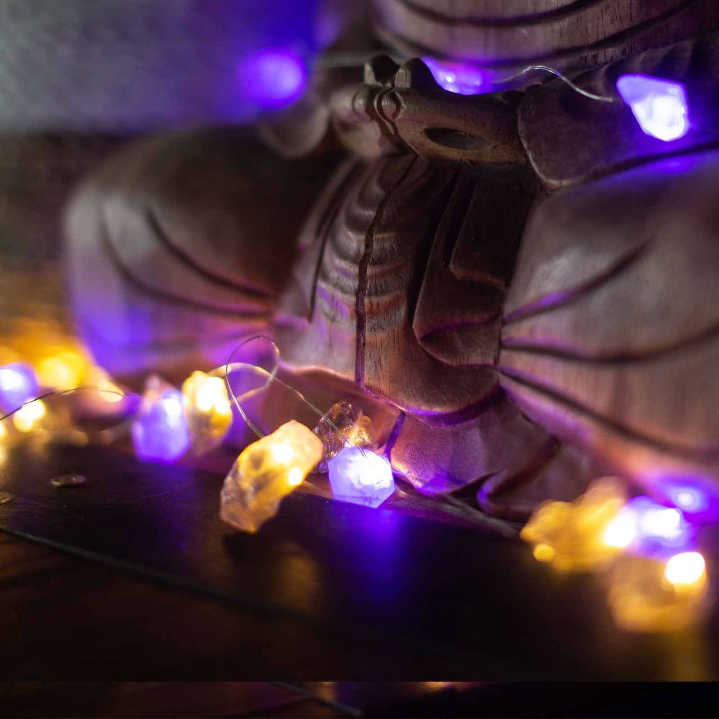 Lumières d'Enchantement en Pierres Précieuses - Cristal de Jade