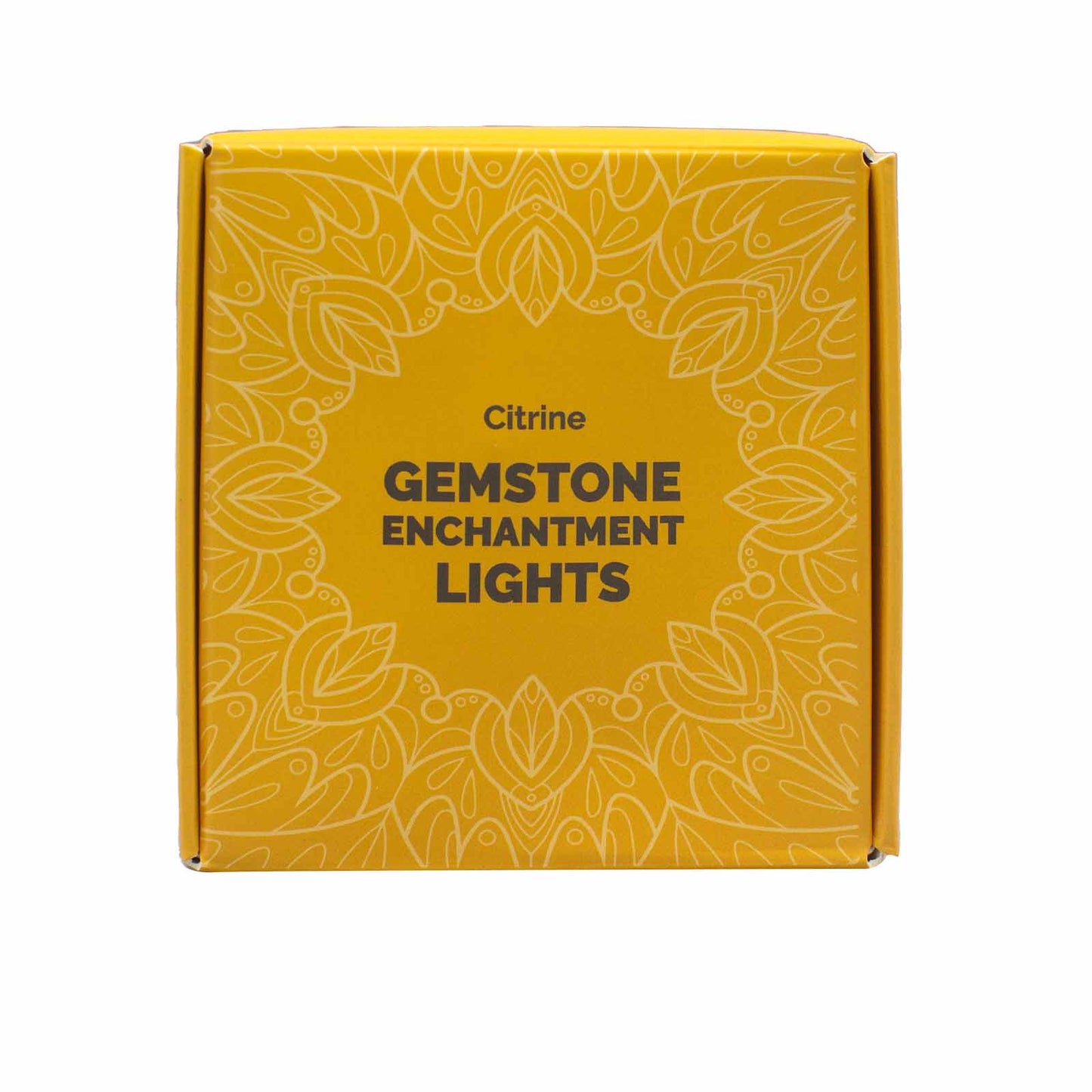 Lumières d'Enchantement en Pierres Précieuses - Citrine Fumée