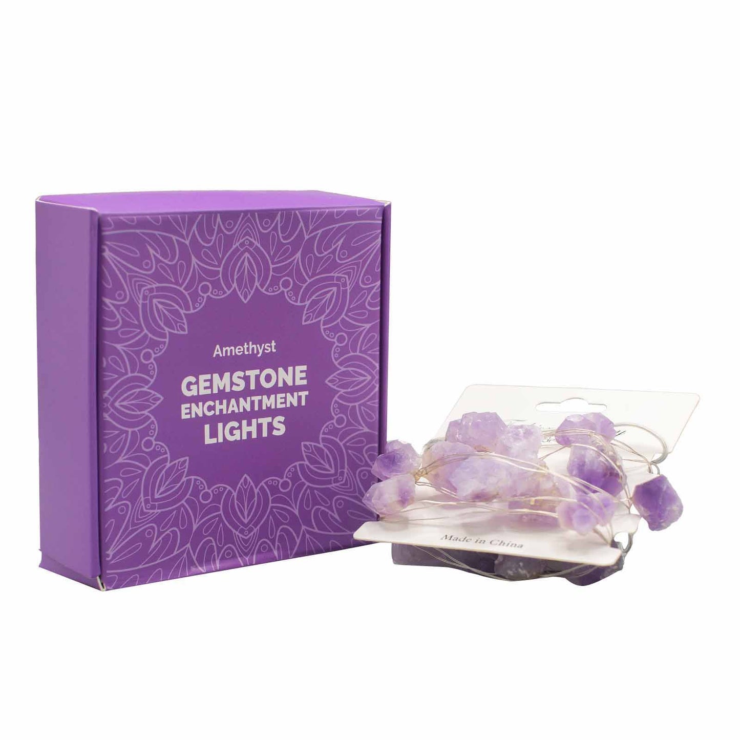 Lumières d'Enchantement en Pierres Précieuses - Amethyste