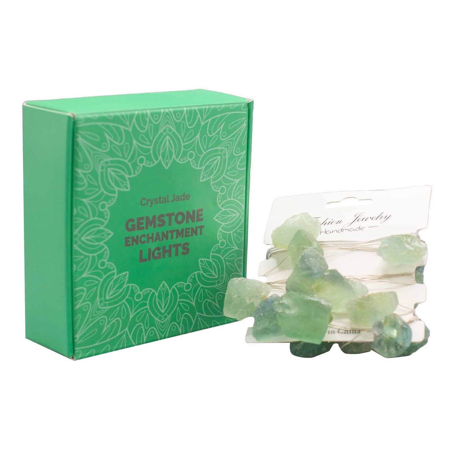 Lumières d'Enchantement en Pierres Précieuses - Cristal de Jade