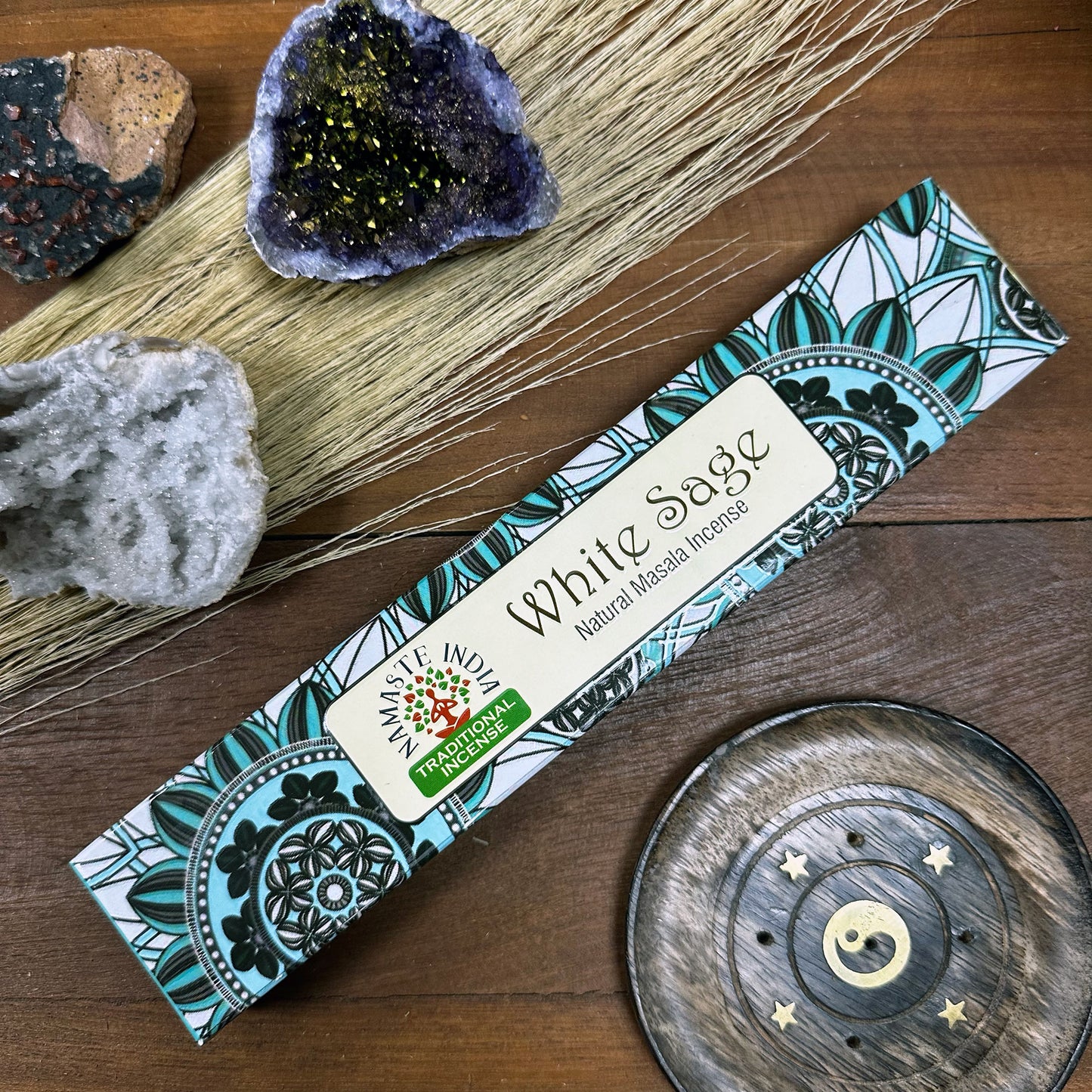 Encens Masala Namaste Mandala - Sauge Blanche