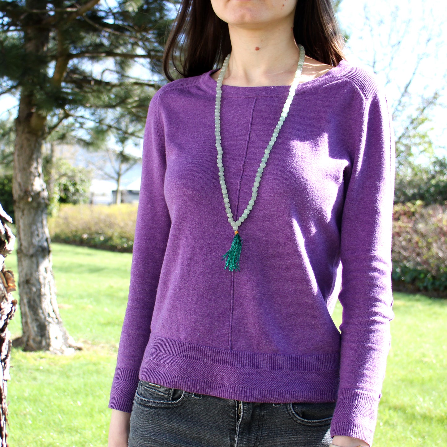 Mala 108 Perles - Aventurine Verte