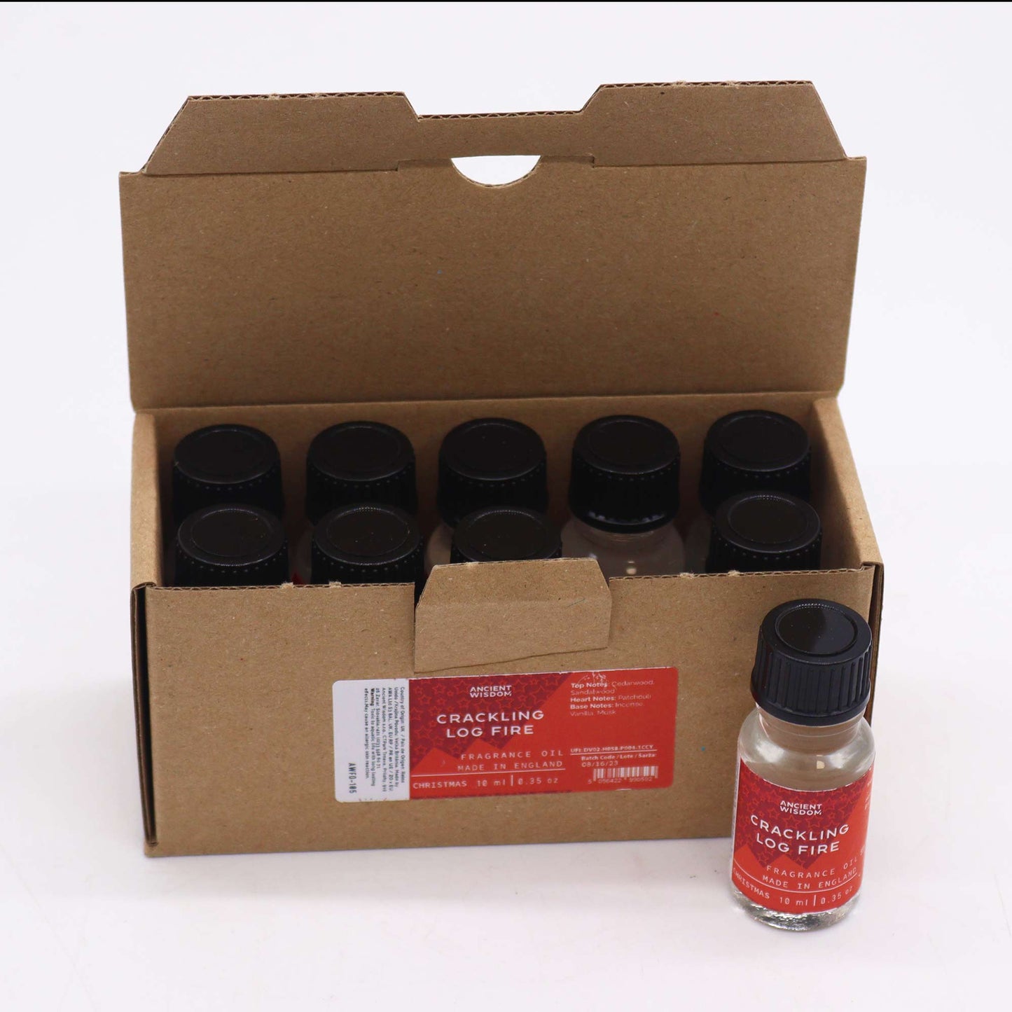 Huile Parfumée Feu de Bois Crépitant 10ml