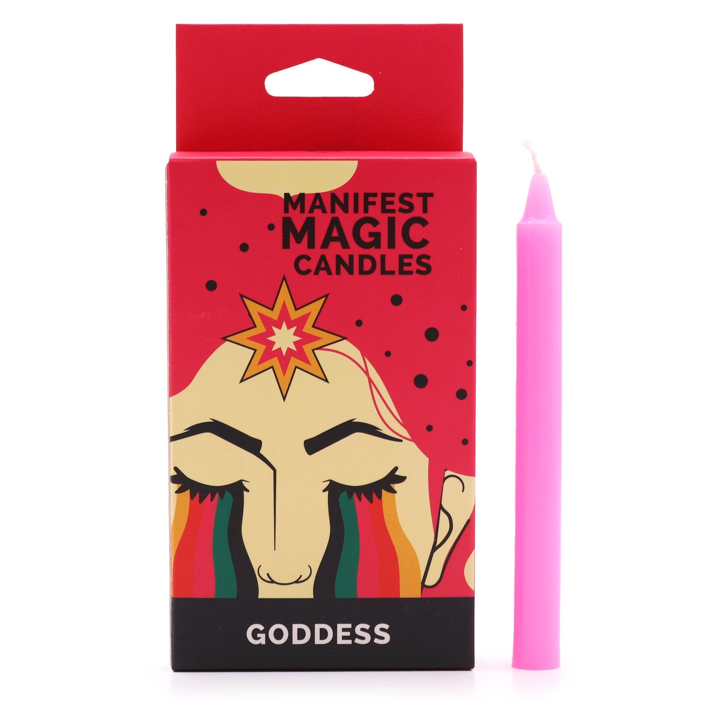 Bougies Magiques Manifeste (paquet de 12) - Rose