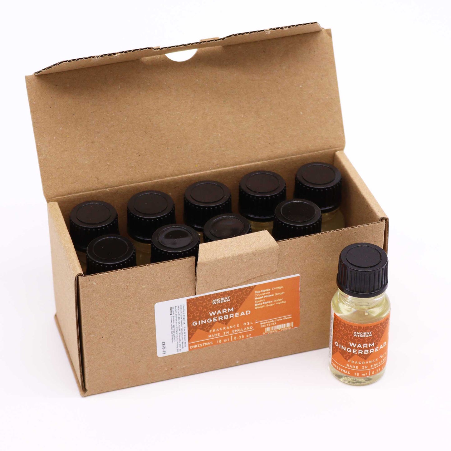 Huile Parfumée Pain d'Epices Chaud 10ml