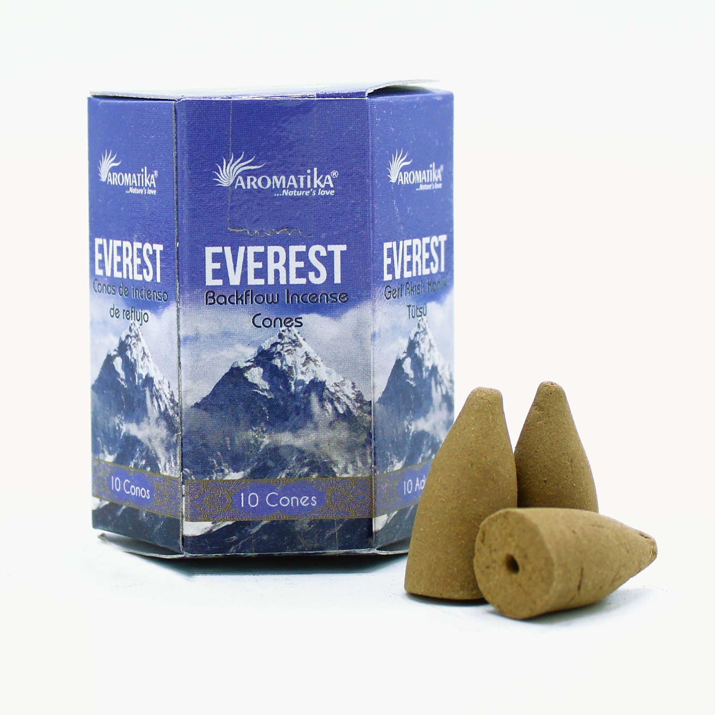 Paquet de 10 Cônes d'Encens Masala à Refoulement - Everest
