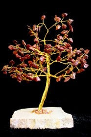Arbres à gemme d'Inde Jaspe Rouge - 160 Pierres