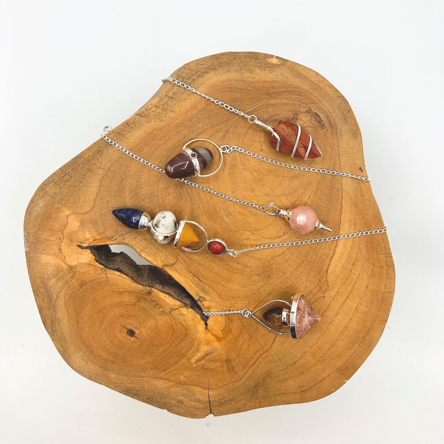 Shiva Lingam avec Pendule à Pointe