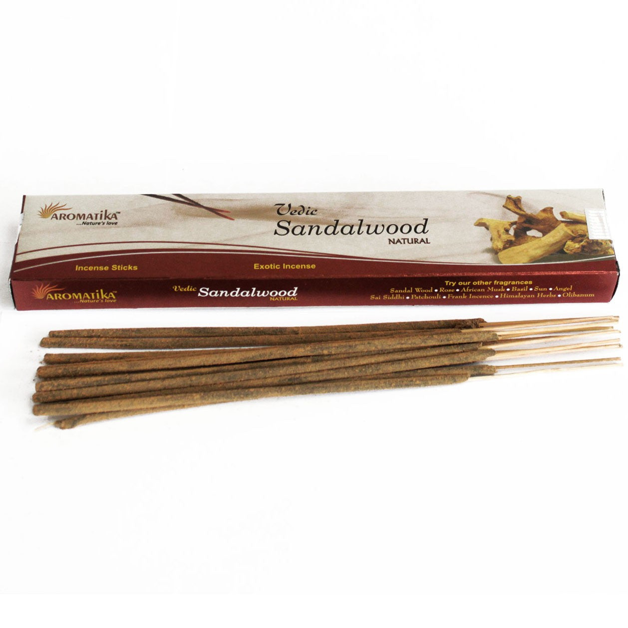Bâtonnets d'Encens Védique- Bois de Santal