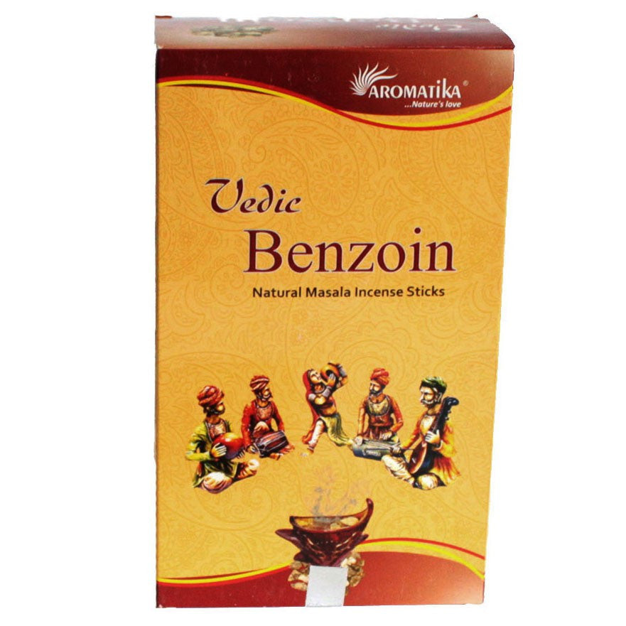 Bâtonnets d'Encens Védique- Benjoin