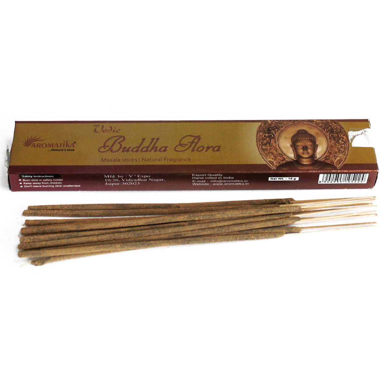 Bâtonnets d'Encens Védique- Buddha Flora