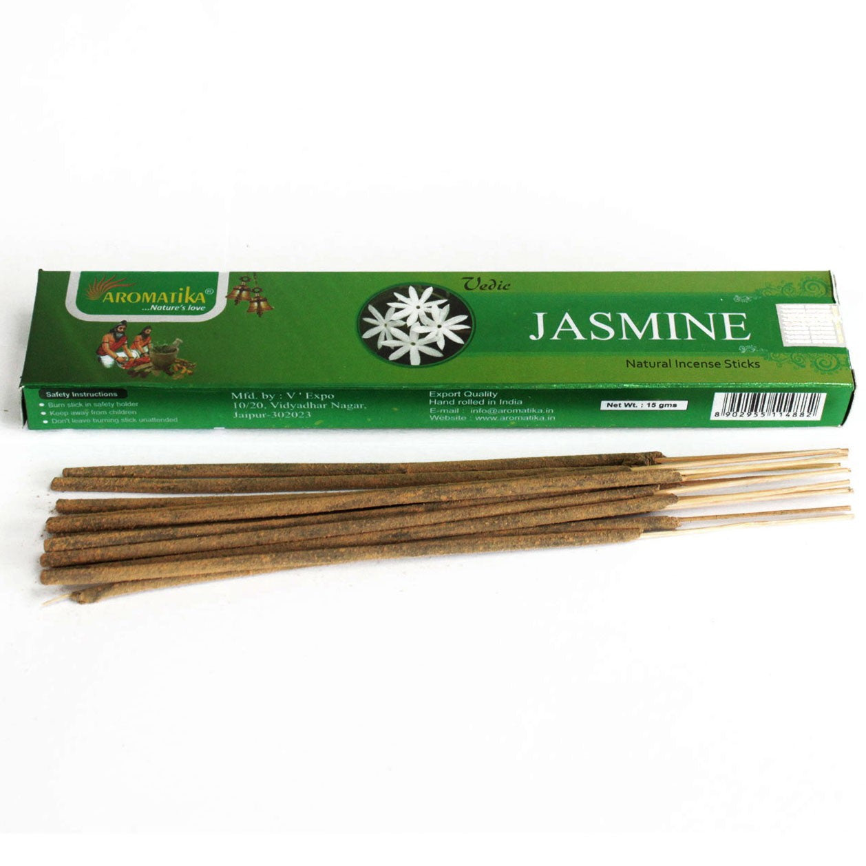 Bâtonnets d'Encens Védique- Jasmin
