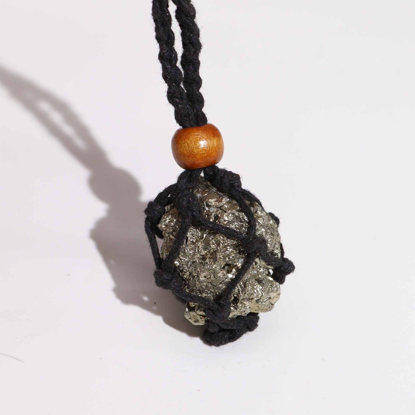 Cordon de Collier Pour Pierres Précieuses et Cristal 45cm/18inch - Noir