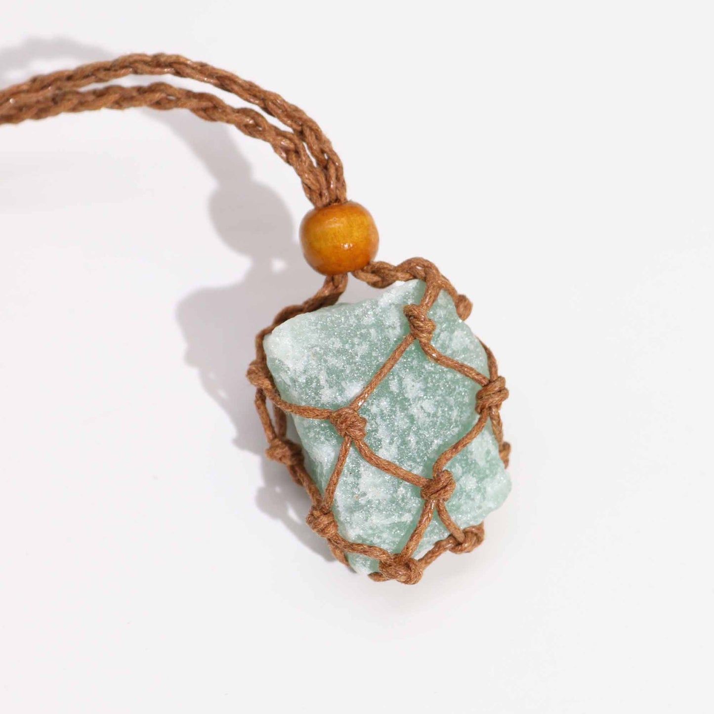 Cordon de Collier Pour Pierres Précieuses et Cristal 45cm/18inch - Marron