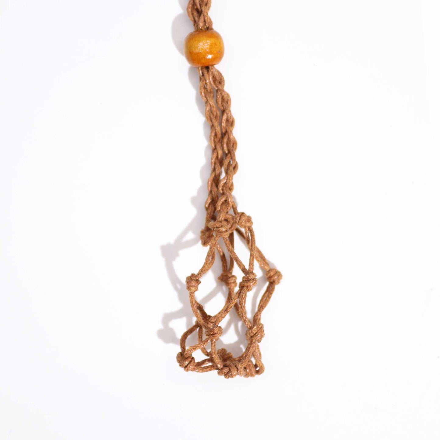 Cordon de Collier Pour Pierres Précieuses et Cristal 45cm/18inch - Marron