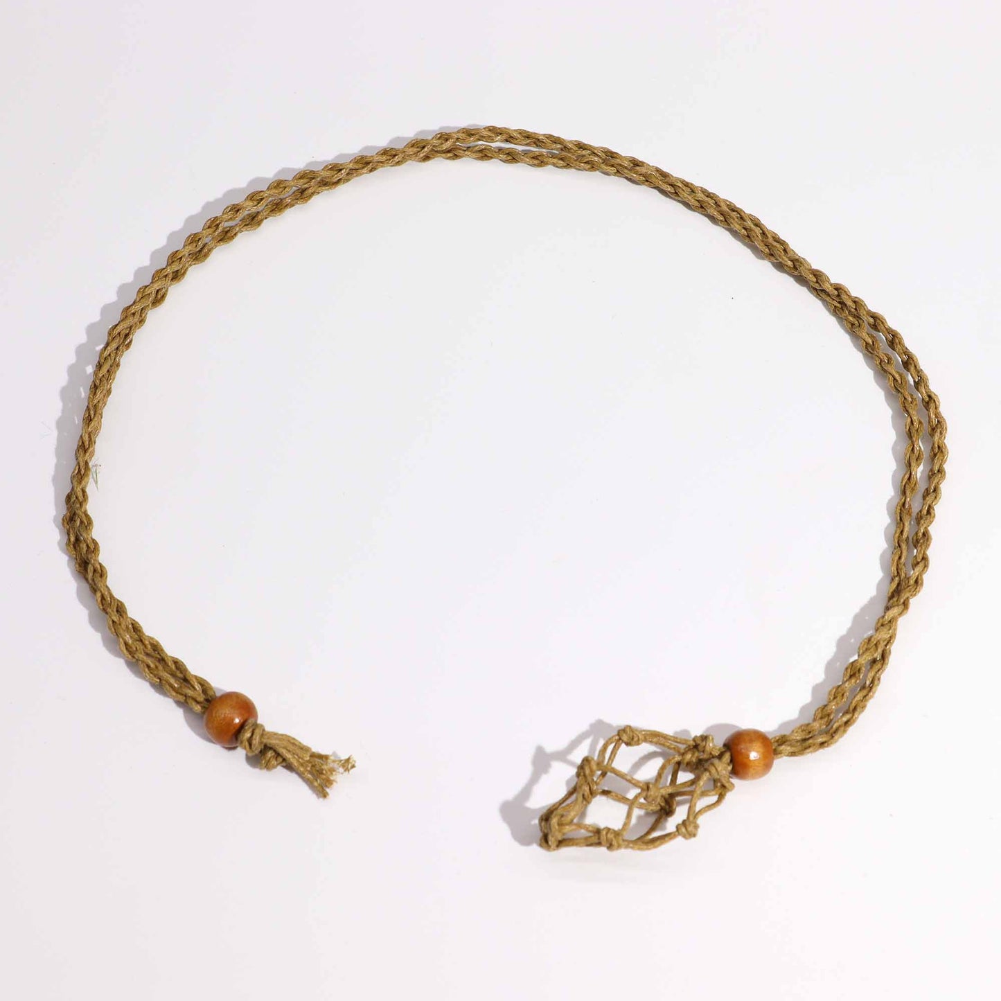 Cordon de Collier Pour Pierres Précieuses et Cristal 45cm/18inch - Sable