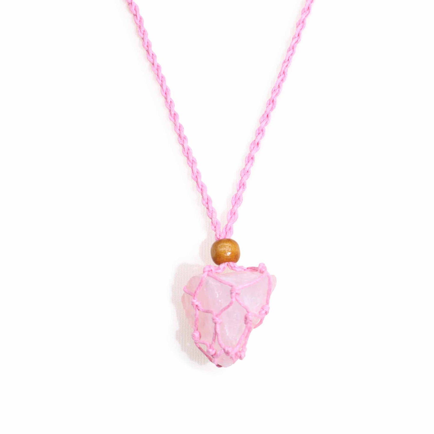 Cordon de Collier Pour Pierres Précieuses et Cristal 45cm/18inch - Rose