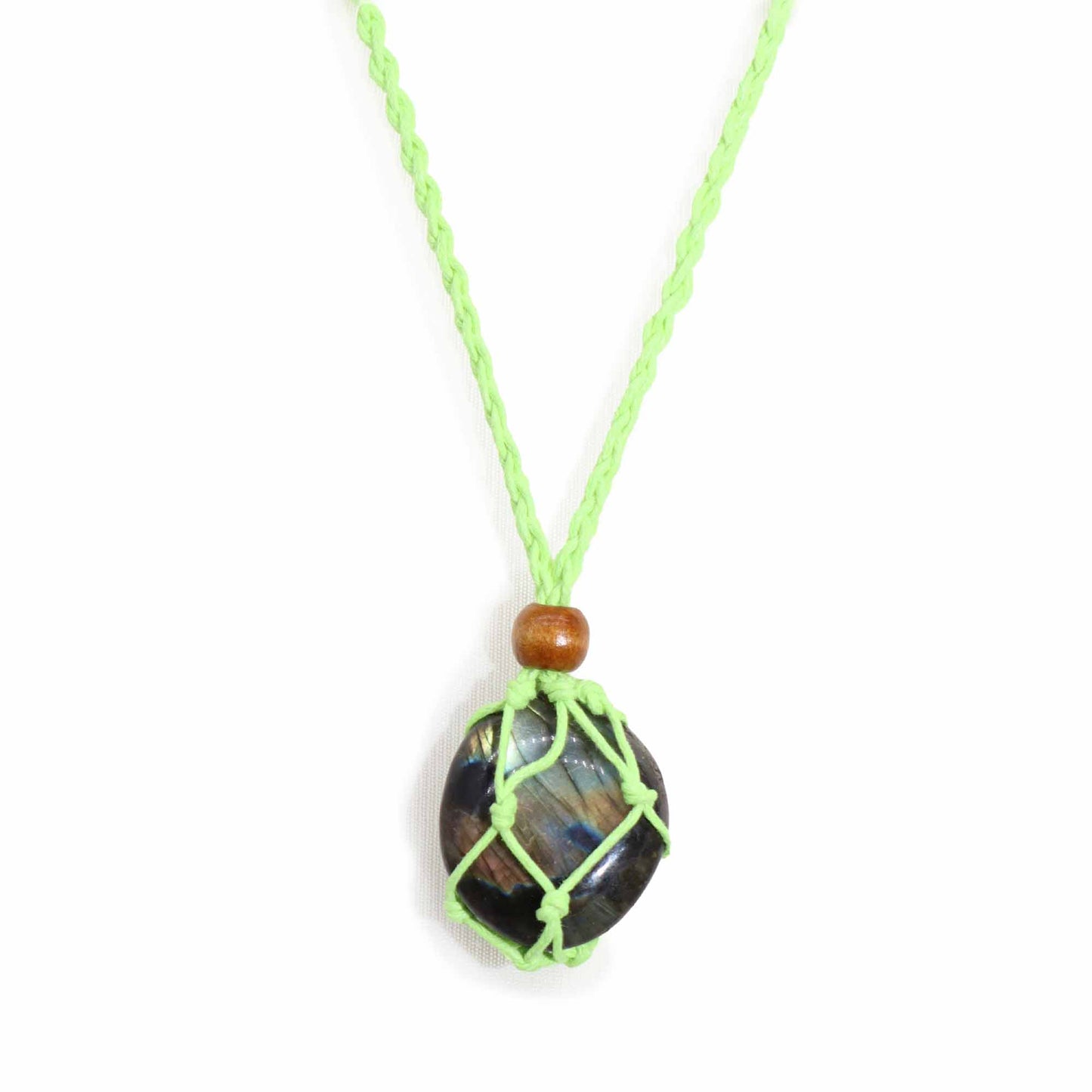 Cordon de Collier Pour Pierres Précieuses et Cristal 45cm/18inch - Vert