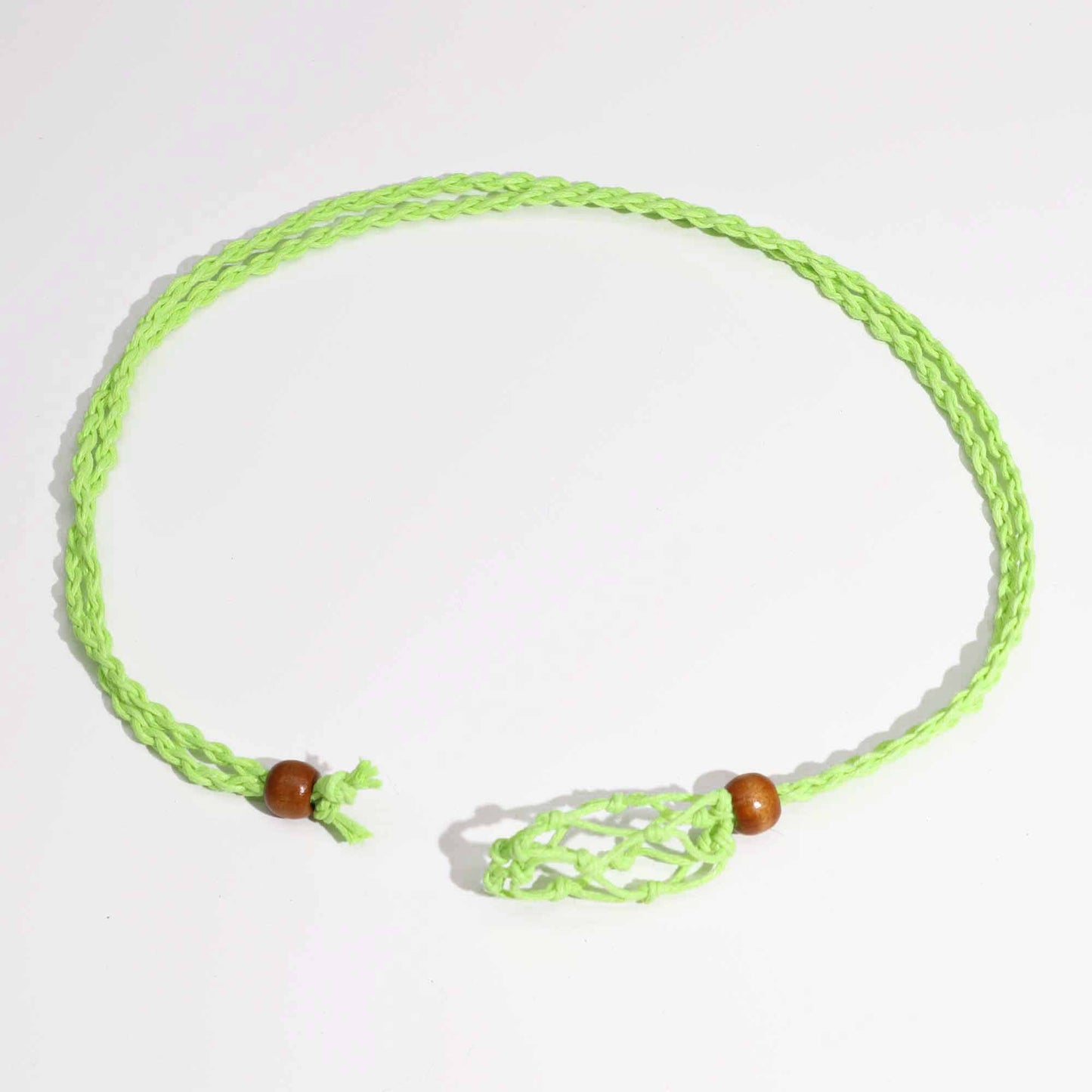 Cordon de Collier Pour Pierres Précieuses et Cristal 45cm/18inch - Vert