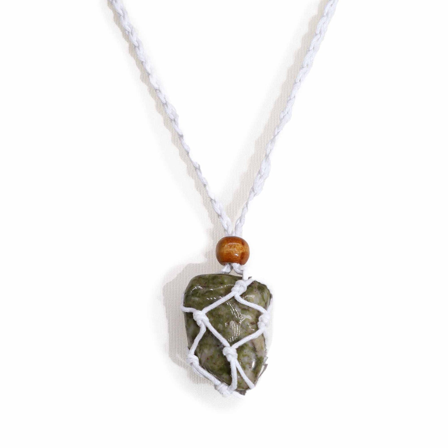 Cordon de Collier Pour Pierres Précieuses et Cristal 45cm/18inch - Blanc