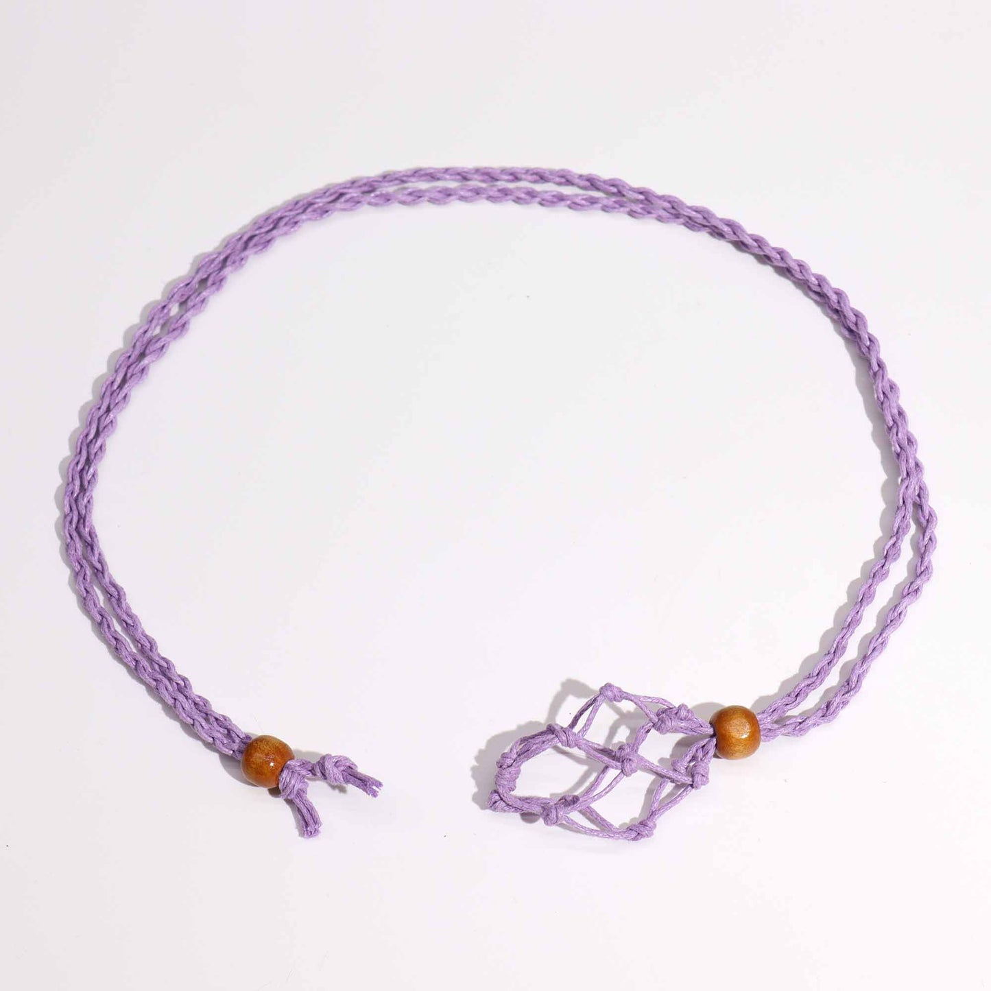 Cordon de Collier Pour Pierres Précieuses et Cristal 45cm/18inch - Violet