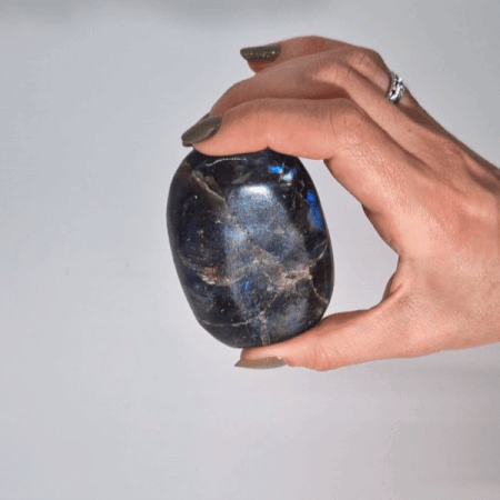 Pierres Tombales en Labradorite de Madagascar (environ 80-168g 40-60mm)