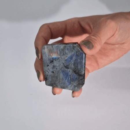 Pierres Tombales en Labradorite de Madagascar (environ 80-168g 40-60mm)