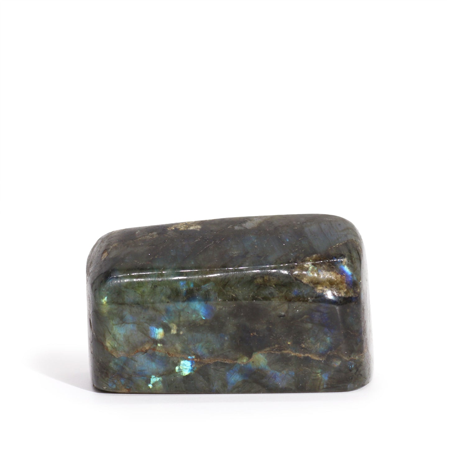 Pierres Moyennes de Labradorite de Madagascar (environ 250-370g 65-90mm)